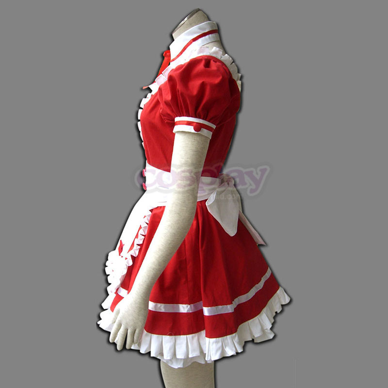 Rood Maid Uniform 6 Cosplay Kostuums Nederland