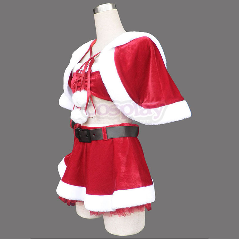 Rood Kerstmis Lady Jurken 5 Cosplay Kostuums Nederland