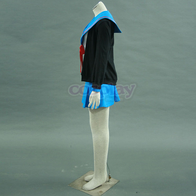 Haruhi Suzumiya Nagato Yuki 1 Cosplay Kostuums Nederland