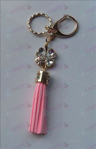 Shugo_Chara! Accessoires White Diamond Keychain (Roze)