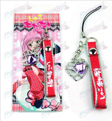 Shugo_Chara! Accessoires Heart Shaped Strap (Paars)