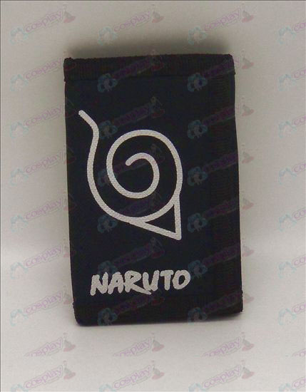 Canvas portemonnee (Naruto konoha)