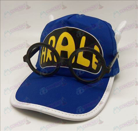 Ala Lei hoed + glazen (blauw)