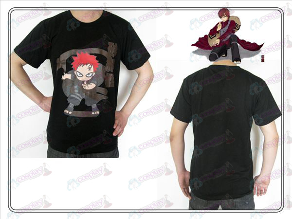 Naruto Gaara T-shirt (zwart)