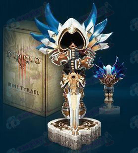 Blizzard limited edition - Diablo 3 handen om het standbeeld te doen - Archangel Tyrael