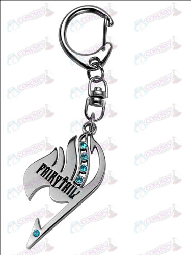 Fairy Tail sleutelhanger met Diamond (Blue Diamond)