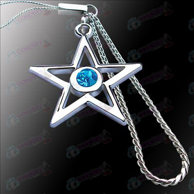 Gebrek Rock Shooter Accessoires pentagram machine keten (blauw)