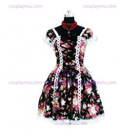 Op maat gemaakt Motley Gothic Lolita Cosplay Kostuum