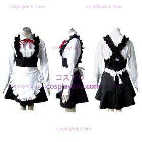 Black Lolita cosplay kostuum