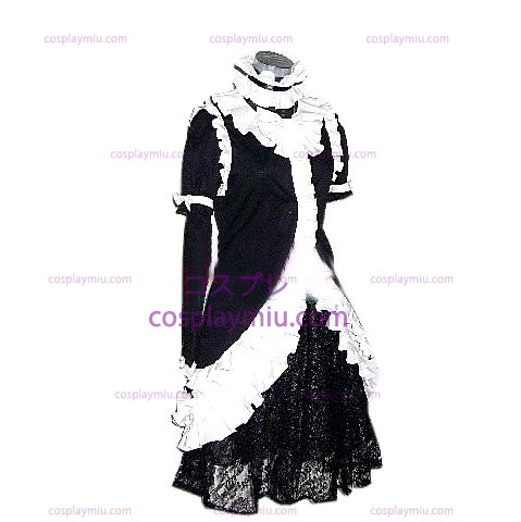 Princess Princess Black Dress Lolita Cosplay Kostuums