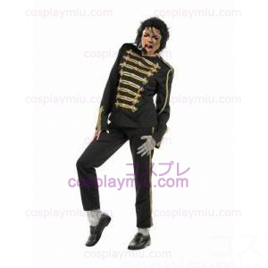 Michael Jackson Military Prins Black Cosplay Kostuum