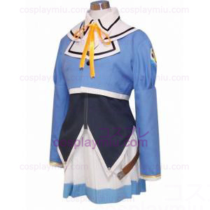Pia Carrot Blauw Uniform Cosplay Kostuum