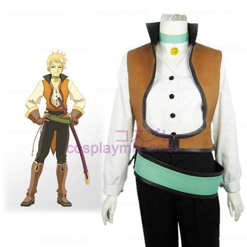 Tales of the Abyss Guy Cecil Halloween Cosplay Kostuum