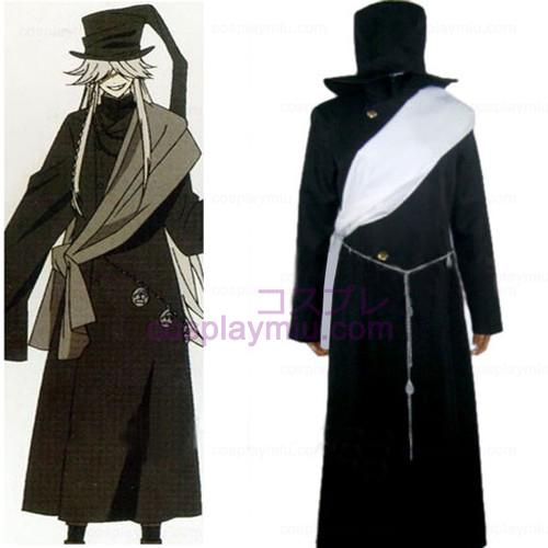 Black Butler Undertaker Halloween Cosplay Kostuum