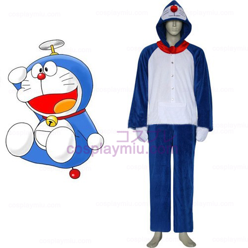 Doraemon Cosplay Kostuum