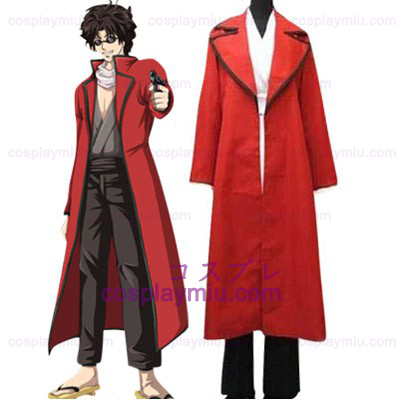 Red Gin Tama Takasugi Shinsuke Cosplay Kostuum