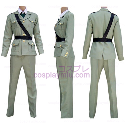 Hetalia Axis Powers Gray Engeland Cosplay Kostuum