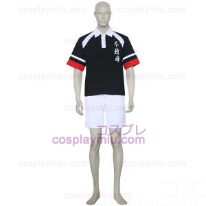 De Prince Of Tennis Fudomine Black and White Cosplay Kostuum