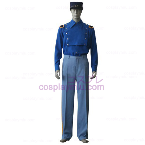 Unie Infanterie Blue Cosplay Kostuum