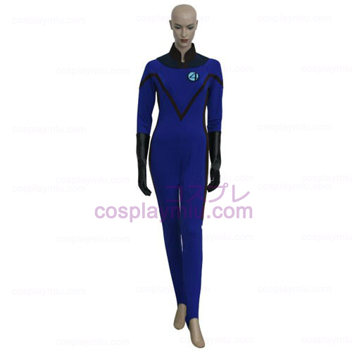 Fantastic 4 Invisible Woman Cosplay Kostuum