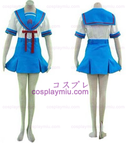 Japanse School Uniform Suzumiya Haruhi Cosplay Kostuum