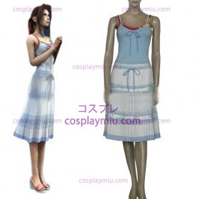 Final Fantasy VII Aerith Gainsborough Vrouwen Cosplay Kostuum