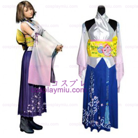 Final Fantasy X Yuna Cosplay Kostuum