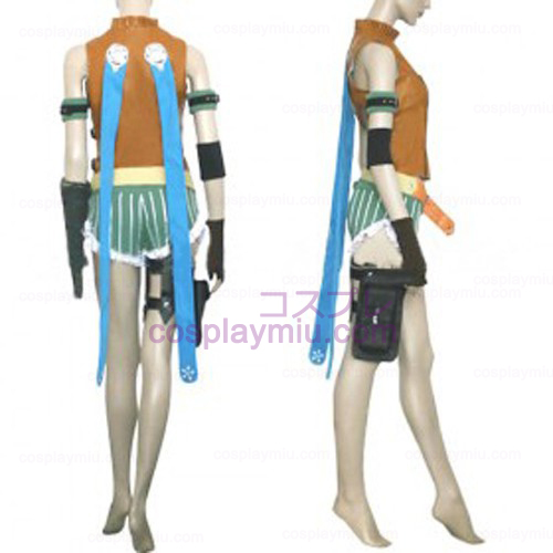 Final Fantasy X Rikku Cosplay Kostuum