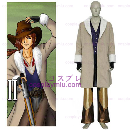 Final Fantasy VIII Irvine Kinneas Cosplay Kostuum
