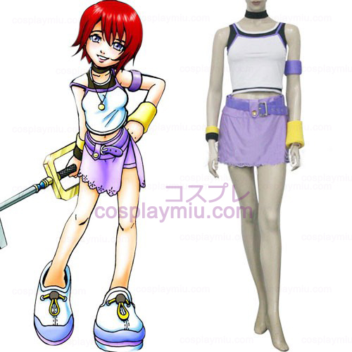 Kingdom Hearts 1 Kairi Women's Cosplay Kostuum