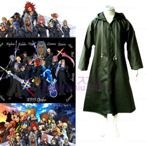 Kingdom Hearts 2 Organization XIII 13 Cosplay Kostuum