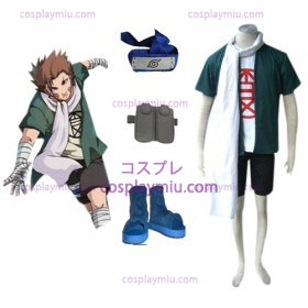 Naruto Akimichi Choujia Cosplay Kostuum en Set accessoires
