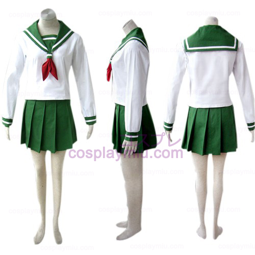 Inuyasha Kagome Cosplay Higurashi Uniform Kostuum