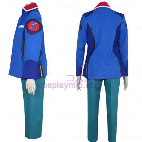Gundam Seed Destiny Earth Alliance Man Uniform Cosplay Kostuum