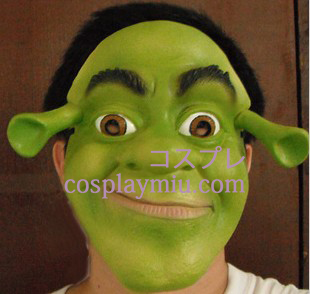 Classic Halloween Shrek Latex Masker