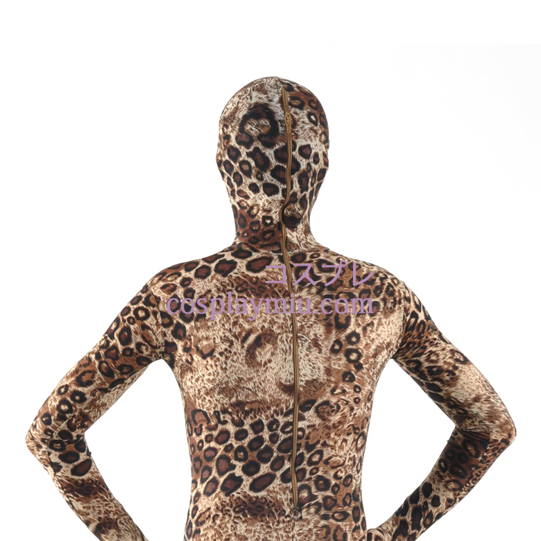 Leopard Pattern Zentai Kostuums