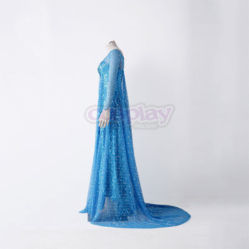 Frozen Elsa 1 Blauw Cosplay Kostuums Nederland