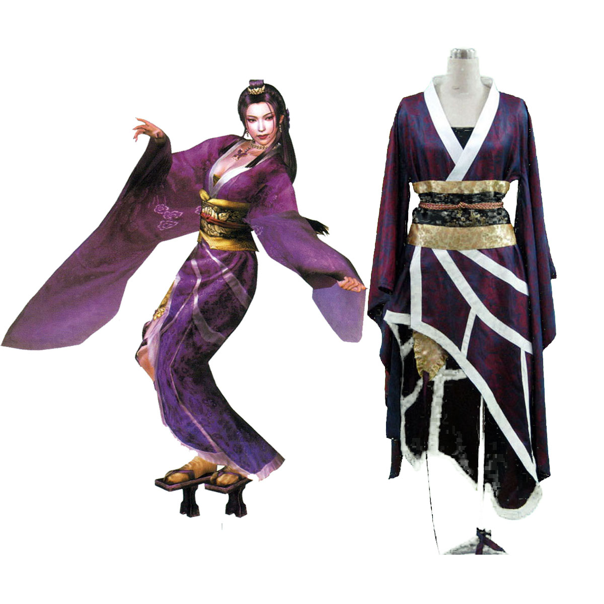 Samurai Warriors Nouhime 1 Cosplay Kostuums Nederland