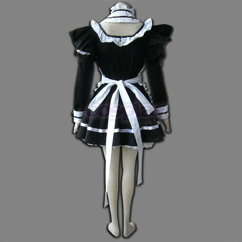 Zwart Maid Uniform 1 Cosplay Kostuums Nederland