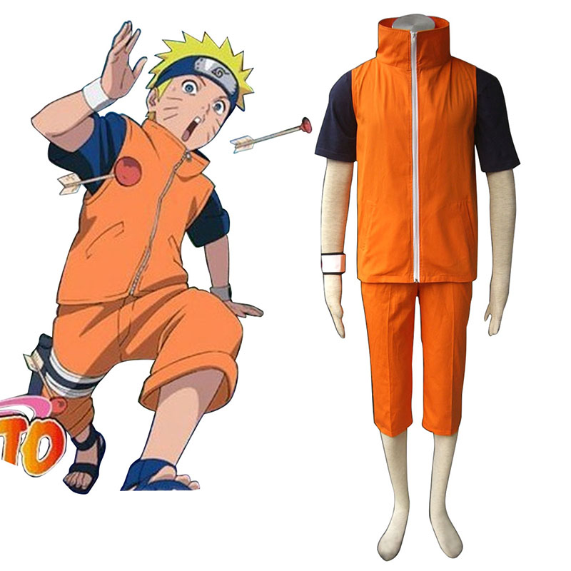 Naruto Uzumaki Naruto 3 Cosplay Kostuums Nederland