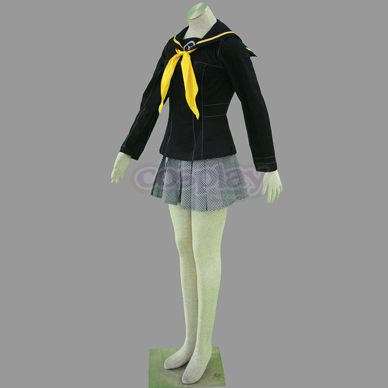 Shin Megami Tensei: Persona 4 Winter Vrouw Schooluniform Cosplay Kostuums Nederland
