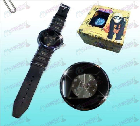 Naruto konoha zwarte horloges