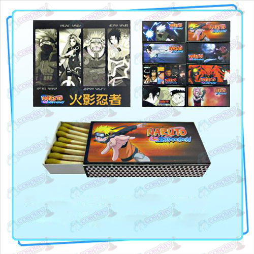 Verpakt Naruto wedstrijden (klein doosje met 8)
