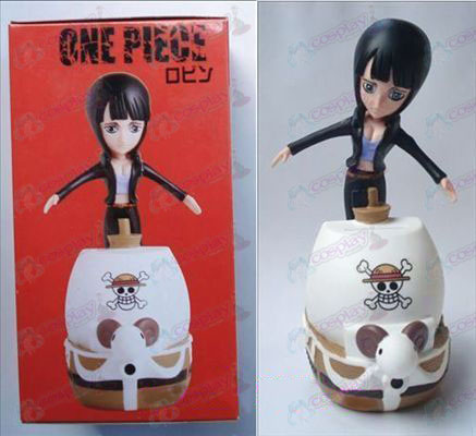 One Piece Accessoires Robin doll geld pot (10cm)
