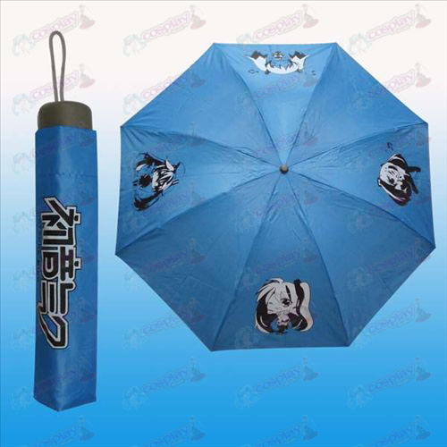 Hatsune Q-versie van het personage paraplu