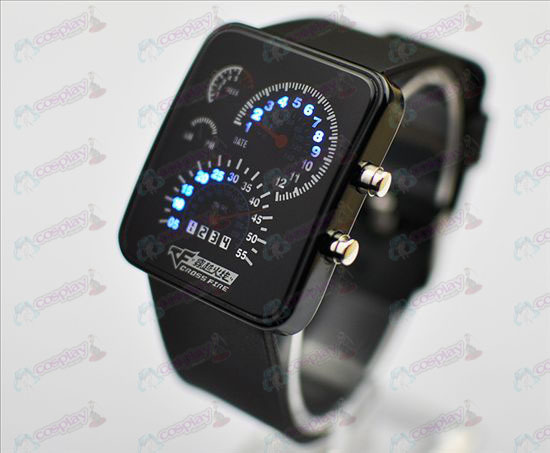 (02) CrossFire Accessoires-meter schotel horloge