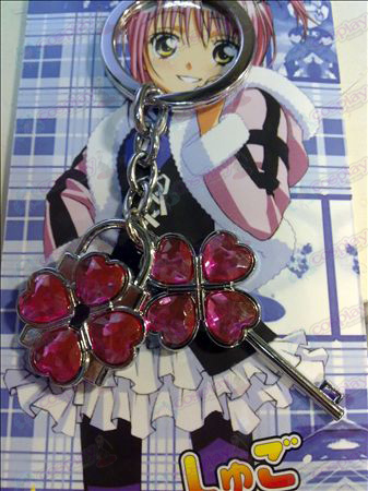 Shugo_Chara! Accessoires paar sleutelhanger (roze)