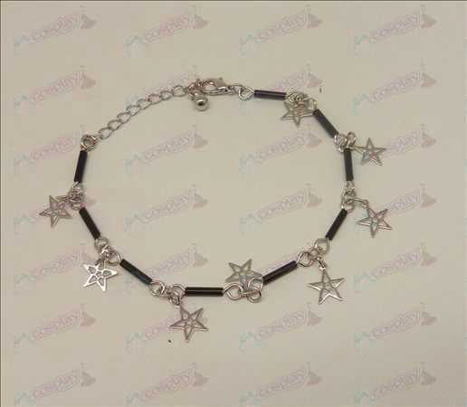 Lucky Star Accessoires Armband (zwart). JPG