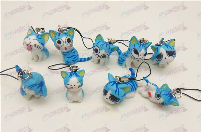9 Sweet Cat Accessoires Toy Machine Strap (Blauw)