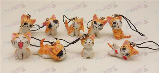 9 Sweet Cat Accessoires Machine Band (Orange)